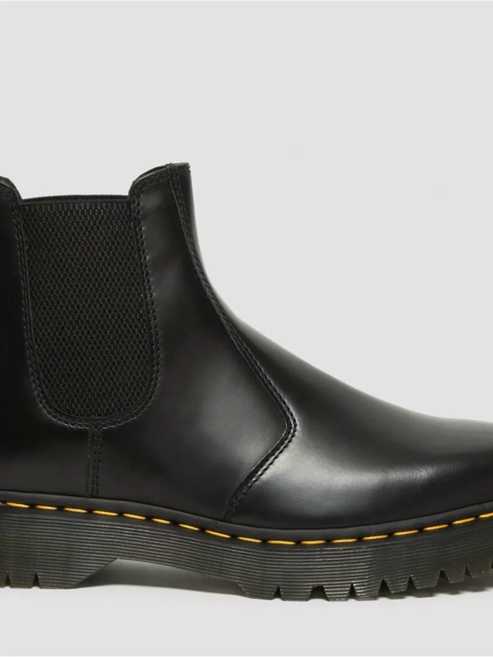 Dr. Martens 2976 BEX SQUARED TOE LEATHER CHELSEA BOOTS